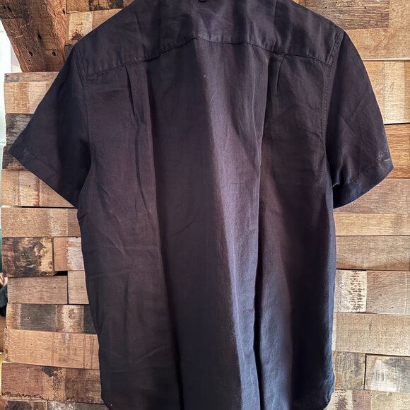 Men's never worn rag & bone linen/cotton short sleeve button up - Picture 5 of 5